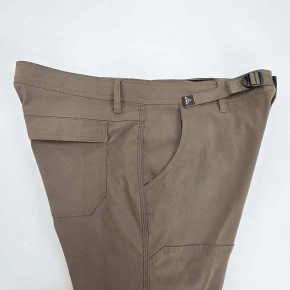 Gorpcore prAna Stretch Zion Straight Pants Men’s 35x32 Brown Hiking - Picture 6 of 13